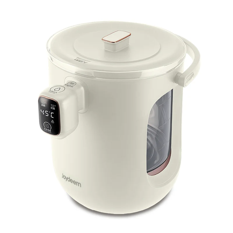 Joydeem JD-DSP203 1000W Compact Hot Water Dispenser Glass Tank Water Boiler with 5 Temperature Control (101 Oz/3 Liters）
