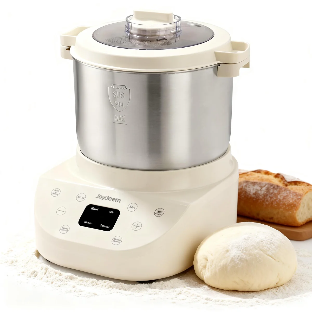 Joydeem HMJ-A901 Electric Dough Maker with Winter & Summer Ferment (9.5 Qt/9L)