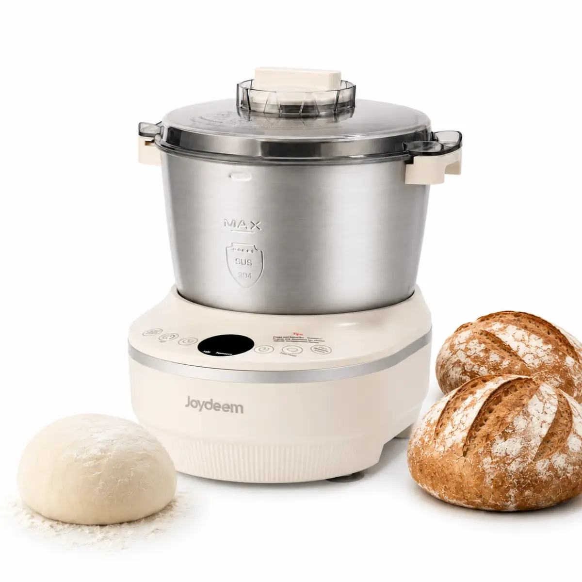 Joydeem HMJ-A501 180W Electric Dough Maker with Ferment (5.3 Qt/5 Liters)