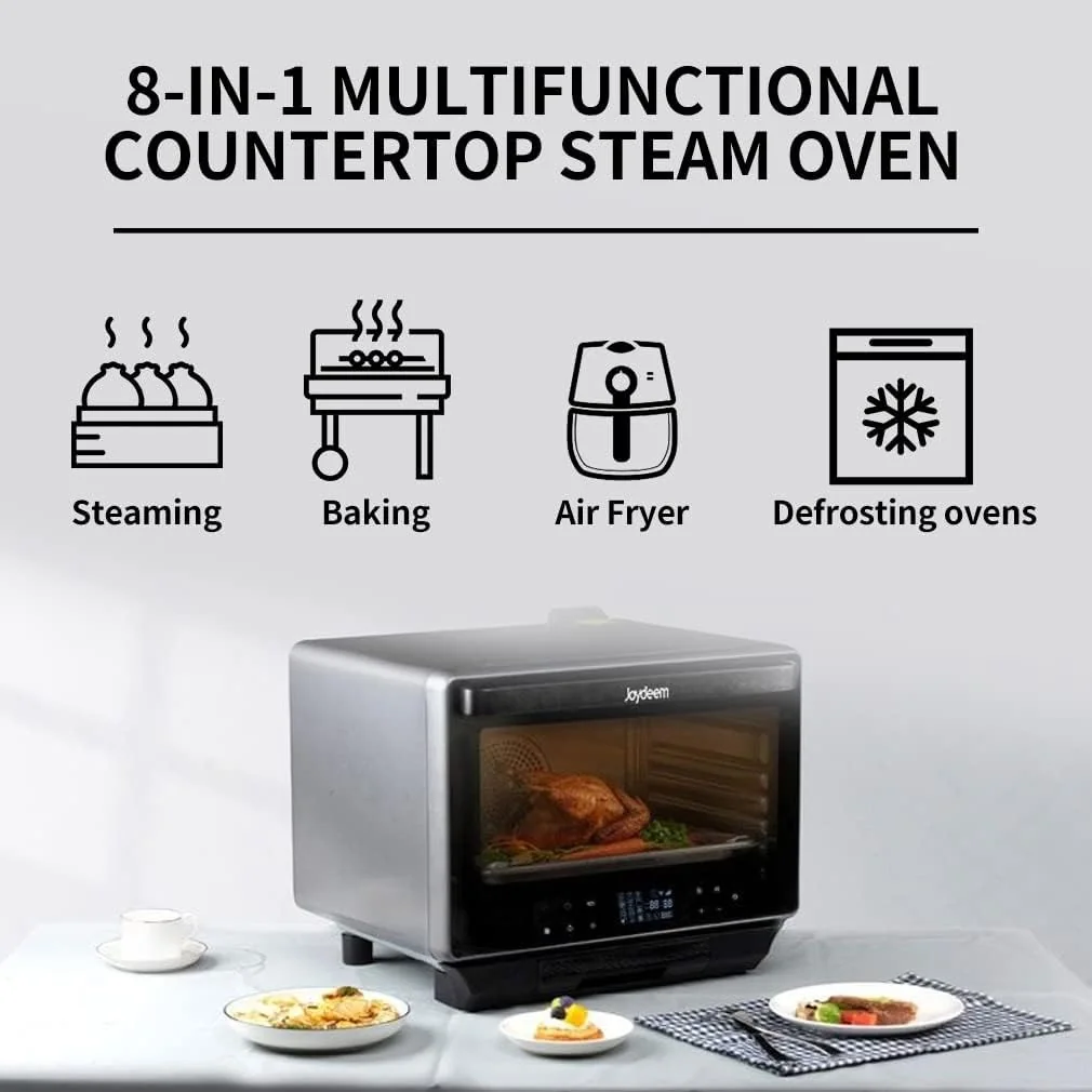 Joydeem JD-S40T Multifunctional Convection Steam Oven - Air Fryer/Steam/Bake/Yogurt/Thaw/Sterilization (34 Qt/38 Liters)