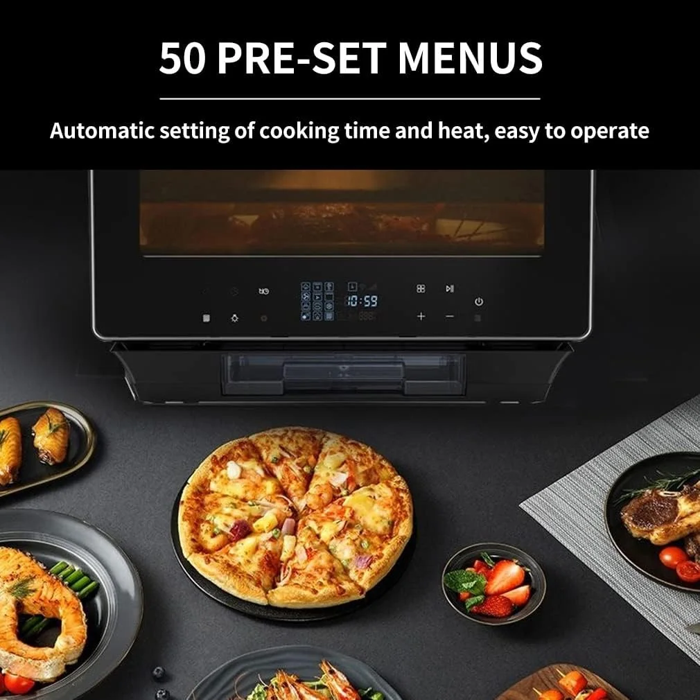Joydeem JD-S40T Multifunctional Convection Steam Oven - Air Fryer/Steam/Bake/Yogurt/Thaw/Sterilization (34 Qt/38 Liters)