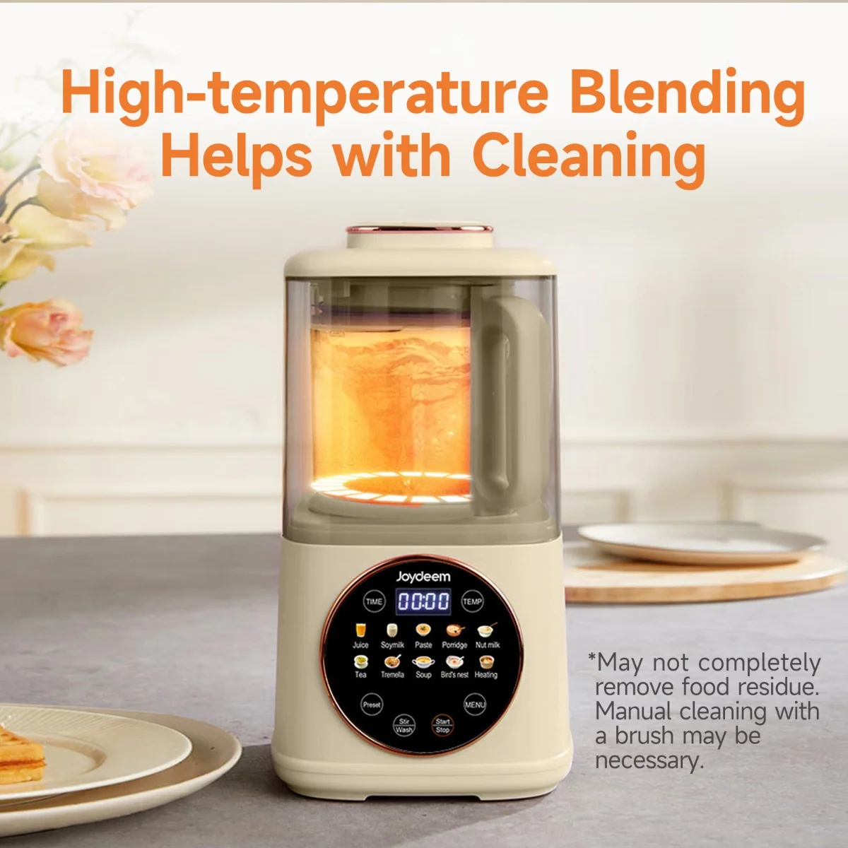 Joydeem 8-Speed Quiet Blender with Sound Shield 21 oz | Joydeem