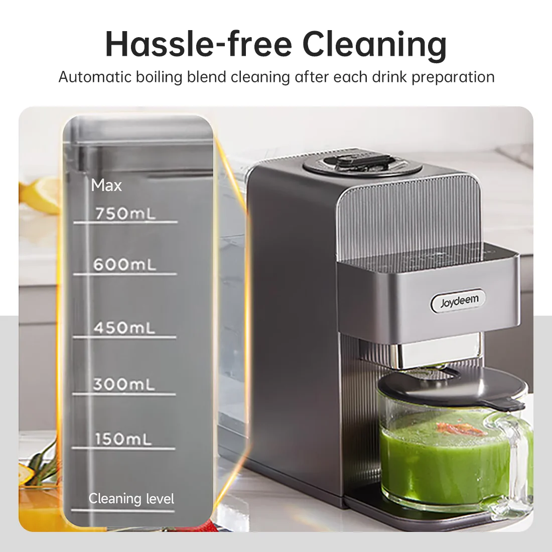 Joydeem JD-PB270 800W Automatic Cooking Blender Machine (300/450/600ml Adjustable)