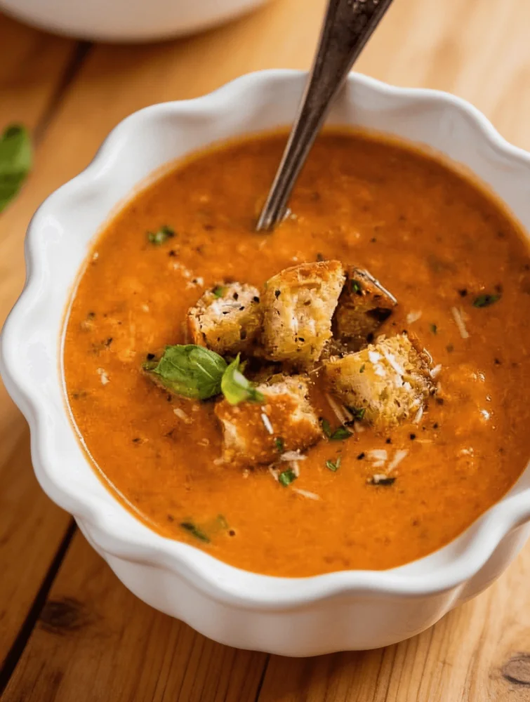 Easy Creamy Tomato Soup Recipe