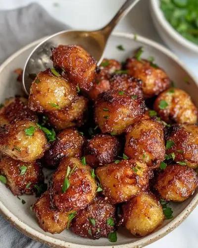 Mustard Potato Poppers