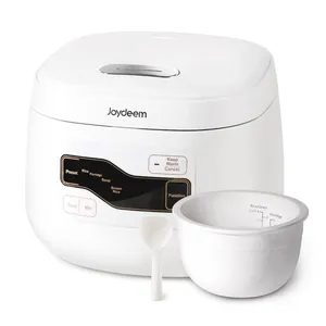 Joydeem FD20S-W Ceramic Rice Cooker PFOA Free - 3 Cup Uncooked (2.1 Qt/2 Liters)