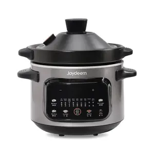 Joydeem DDG-A400 Electric Stew Pot Multi-Functional Ceramic Cooker with Auto Keep Warm & Timer (4 Qt)