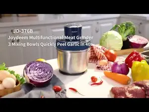 Joydeem Stainless Steel Food Processor | Kitchen All-Rounder for Chopping, Grinding & Baby Food