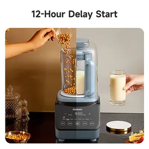 Joydeem JD-J09 Hot and Cold Cooking Blender with Sound Enclosure Shield for Smoothies, Soymilk, Soup & Milkshake (59 oz/1750ml)