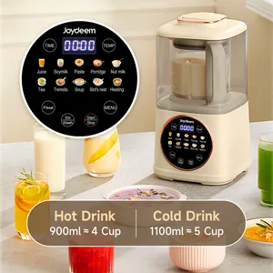 Joydeem JD-J03 8-Speed Quiet Cooking Blender with Sound Shield - 12H Preset & Keep Warm (21 oz/1100ml)