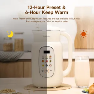 Joydeem PBJ-A120 Nut Milk Maker Machine Multi-Functional Cooking Blender (46 Oz)