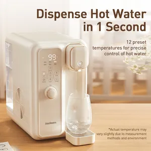 Joydeem YSJ-B350 Instant Hot & Cold Water Dispenser with Tea/Coffee Container - 12 Temperature Control (120 Oz/3.5 Liters)