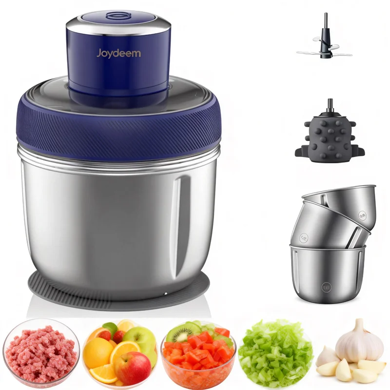 Joydeem JD-376B 300W Electric Food Processor Meat Grinder