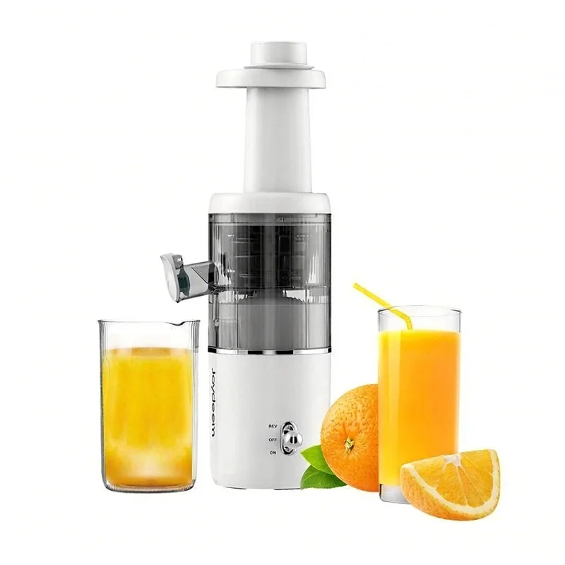 Joydeem JD-YZ9901 Compact Slow Masticating Cold Press Juicer Extractor Machine for Vegetables & Fruits (14 oz/400ml)